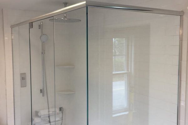 Shower Header Systems | Allstate Architectural Glass