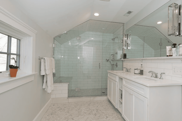 Notched Panels | Shower Enclosures | Allstate Glass